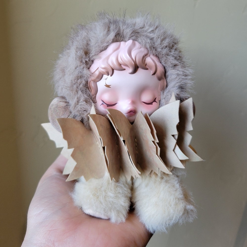 Popmart Skullpanda L'impressionnisme Teakwood